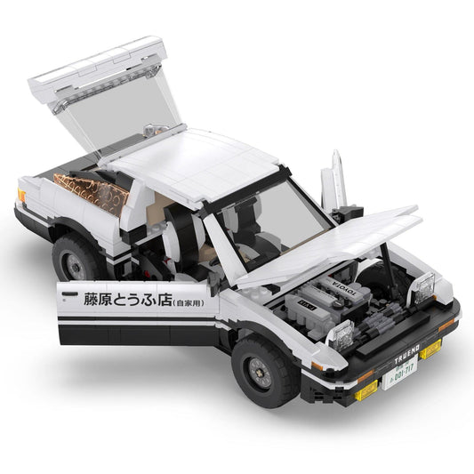 Cada Anime Initial D Tofu Shop House Model Building Blocks City Japanese  Racing Car Parking Lot Bricks Toys Kid Gifts With LED - LEPIN LEPIN Store