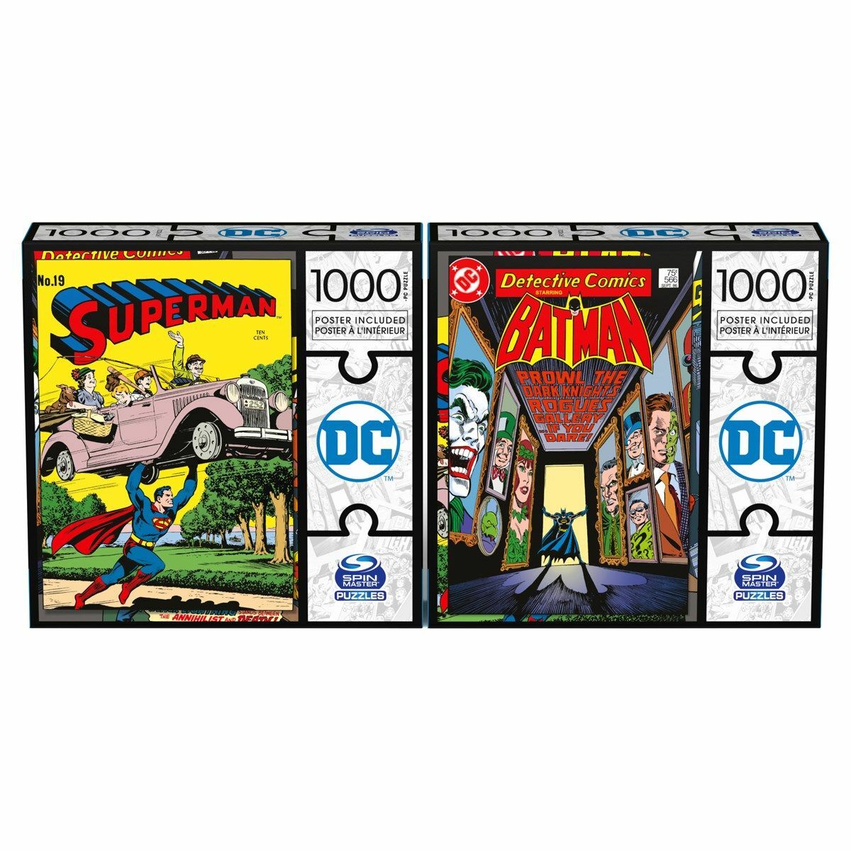 DC Comics Palapeli 2 pack - 1000 Palaa