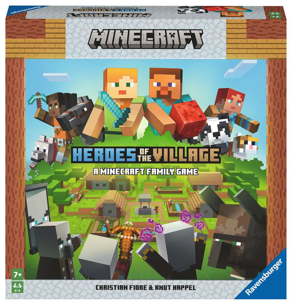 Minecraft Heroes of the Village- lautapeli