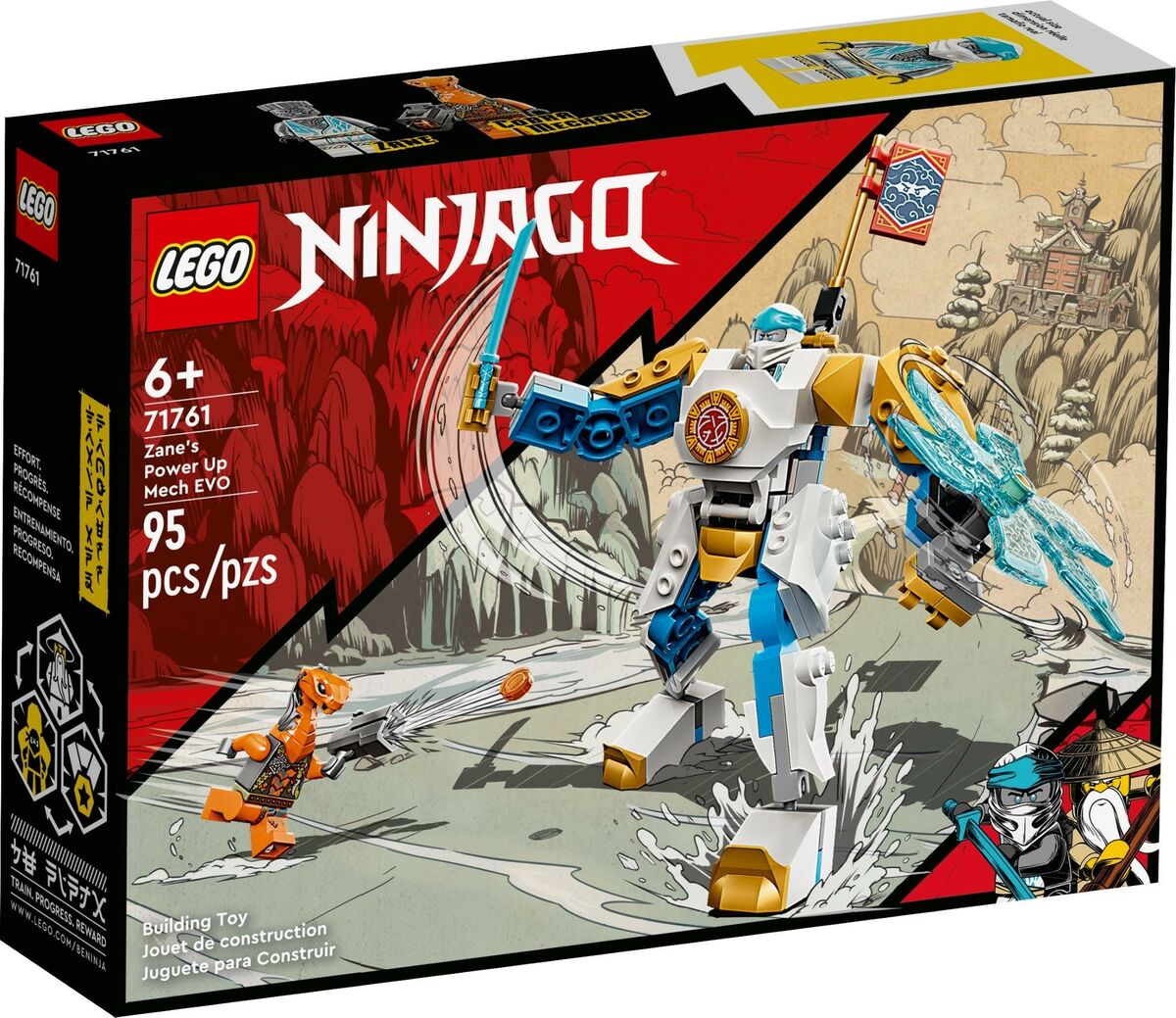 LEGO Ninjago 71761 Evoluutio: Zanen Tehorobotti