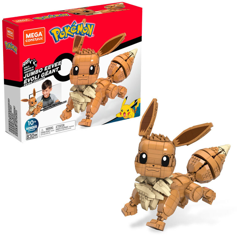 Mega Construx Pokemon Jumbo Eevee Rakennussarja