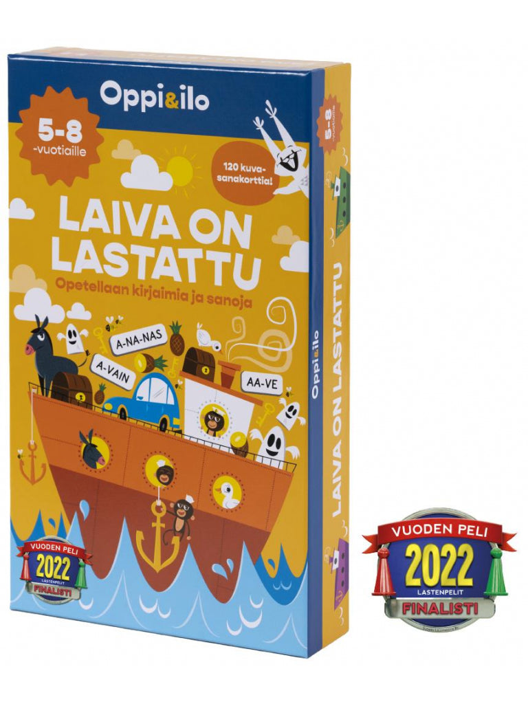 Oppi ja Ilo Laiva On Lastattu, Opetellaan Kirjaimia ja Sanoja