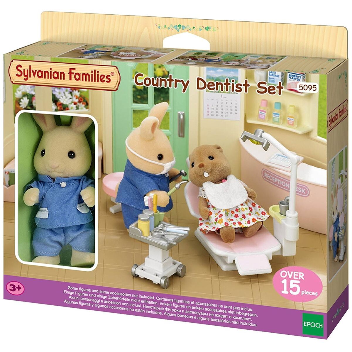 Sylvanian Families 5095 Hammaslääkäri ja tarvikkeet