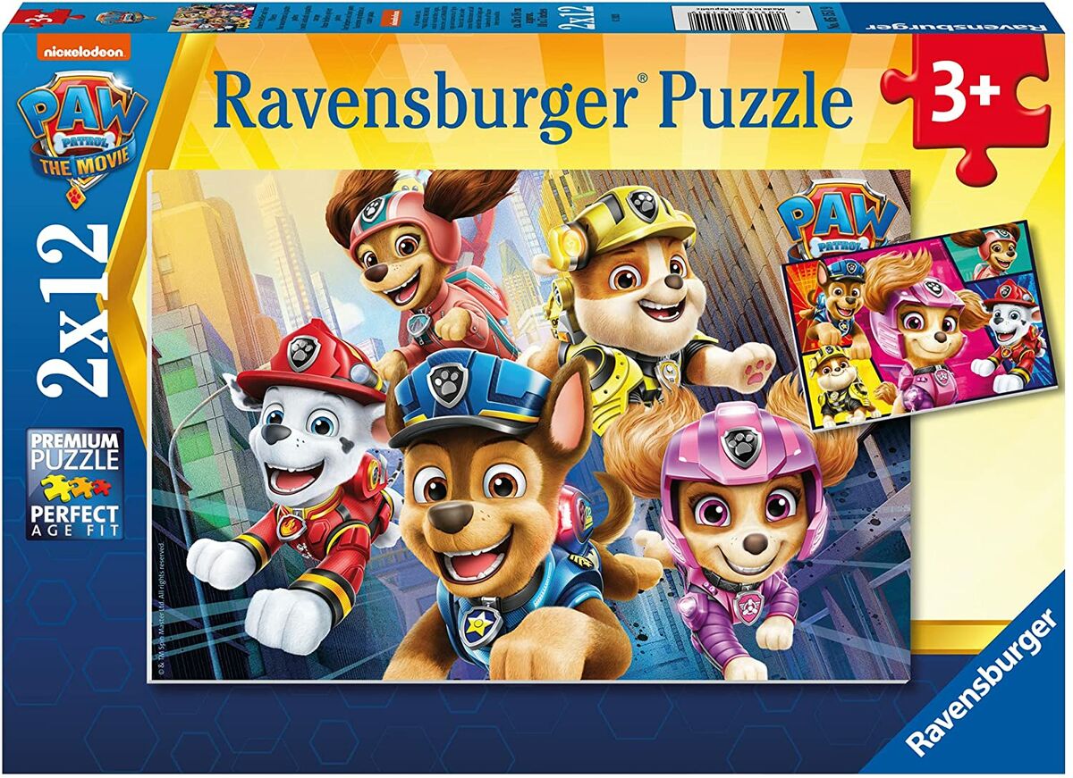 Ravensburger 2x12 Palan Palapeliä Ryhmä Hau The Movie