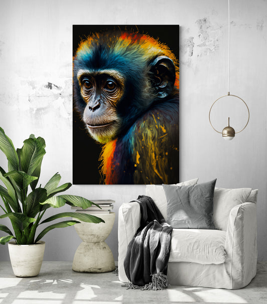 Animaux de la jungle d'Adrian Chesterman en poster, tableau sur