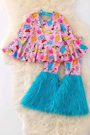 Dr. Seuss Fur Bottom Pant Set - judyssmallworld