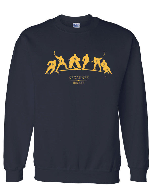 hockey crewneck sweatshirt