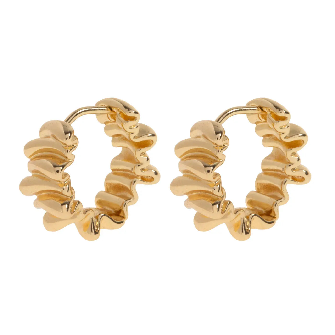 Wild - Chunky Texture Hoop Earrings