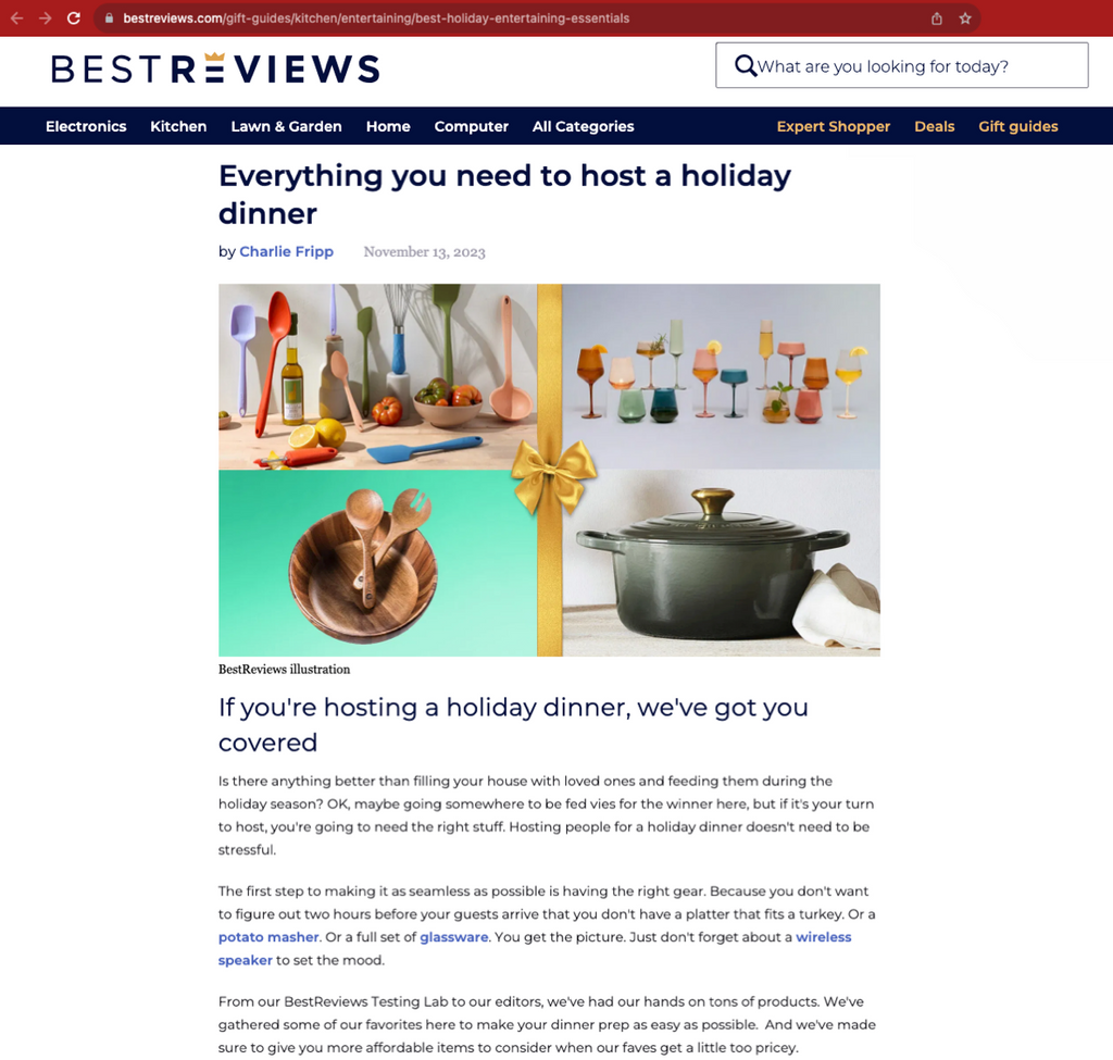 Best Reviews - Everything you need to host a holiday dinner (Editor's Pick!)