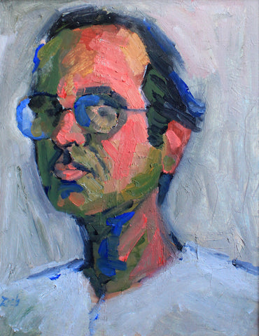 Self-portrait by Debabrata Mukerji