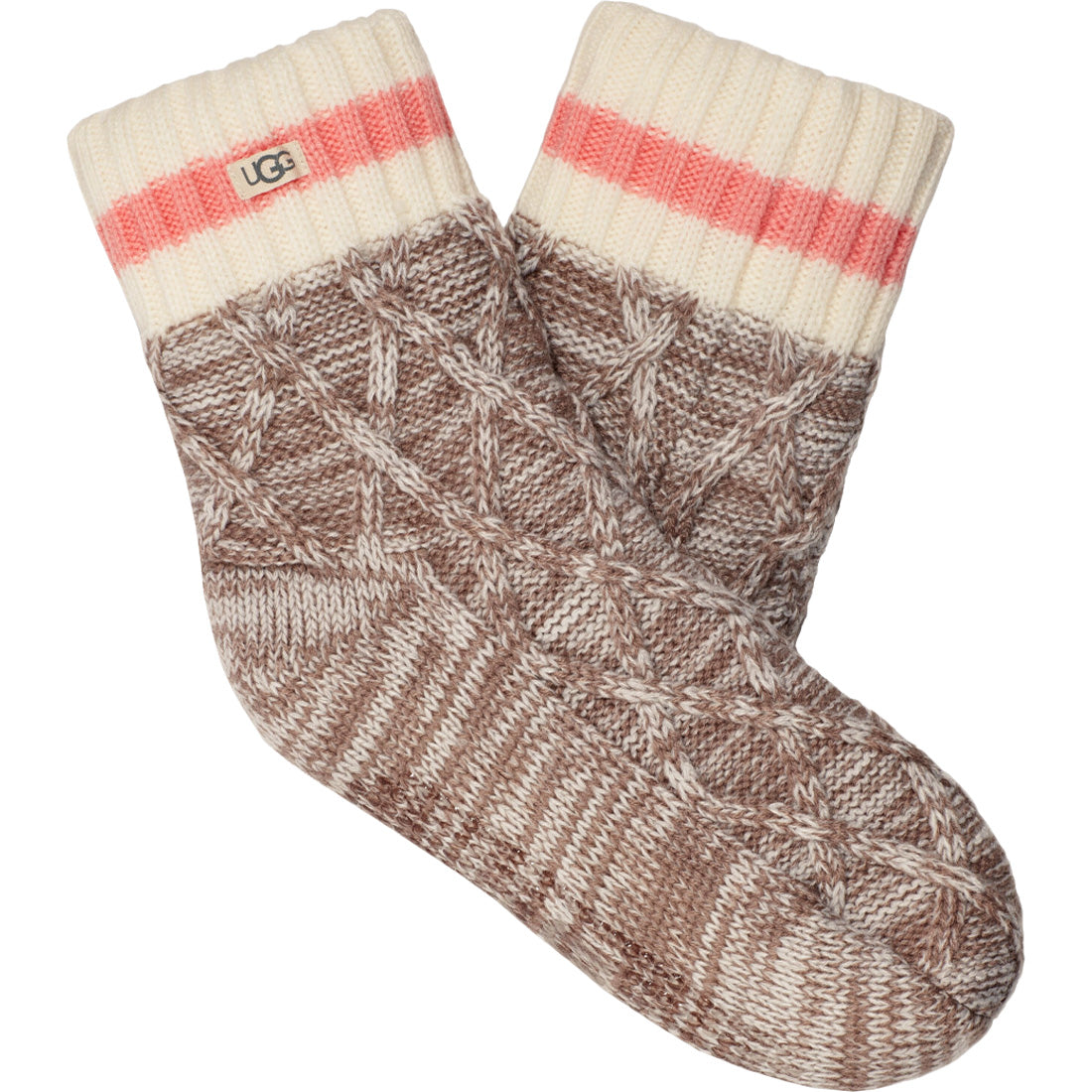 UGG Pom Pom Fleece Lined Crew Sock - Women's