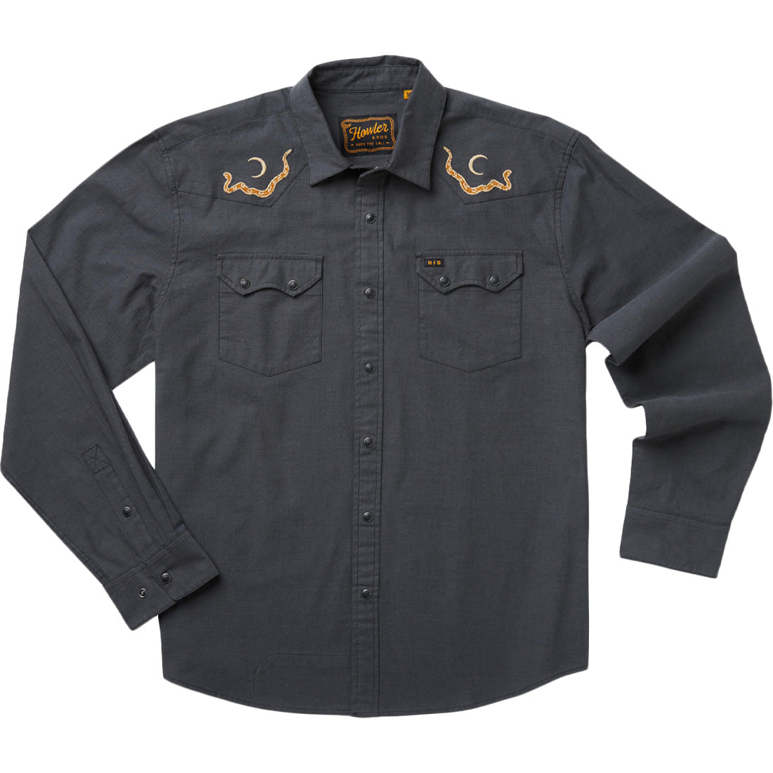 Howler Brothers H Bar B Short Sleeve Snapshirt - Coyotes: Desert