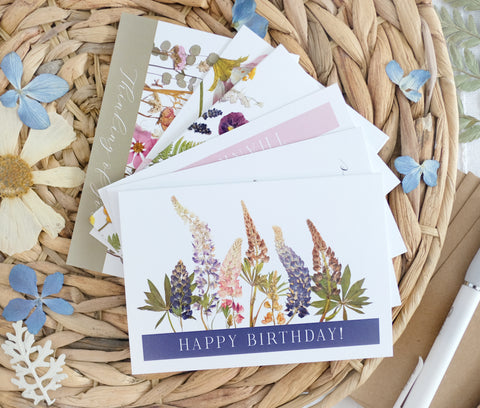 floral notecard set for any occasion.