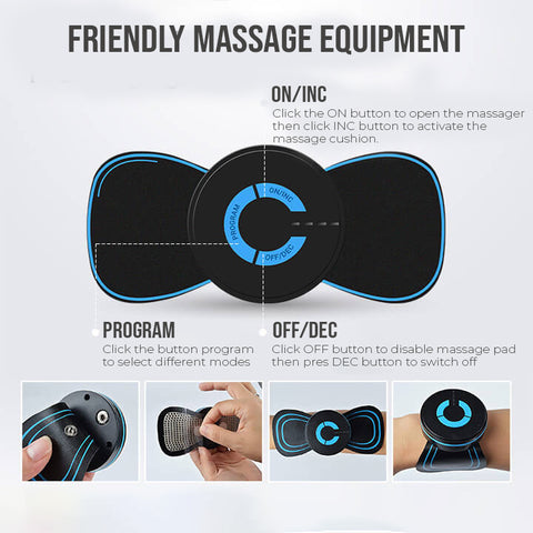 Microcurrent FastRelief Lymphvity NeckMassager
