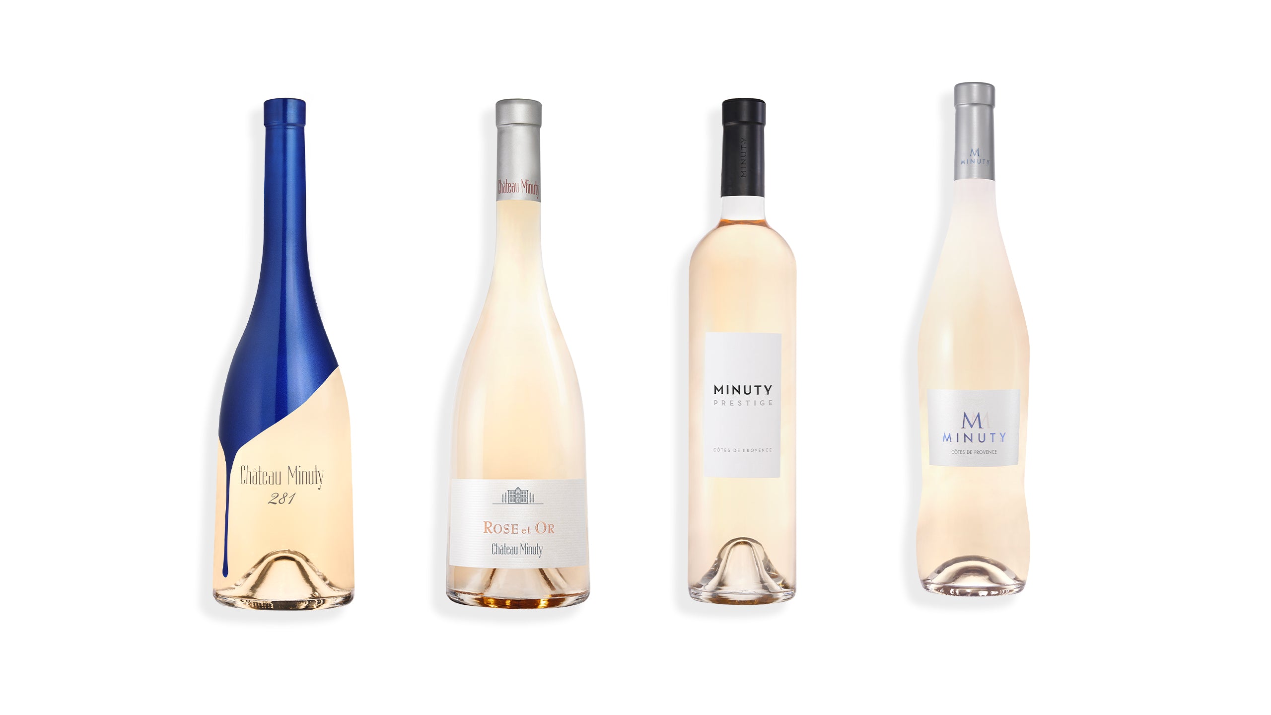 minuty gamme vin rosé provence