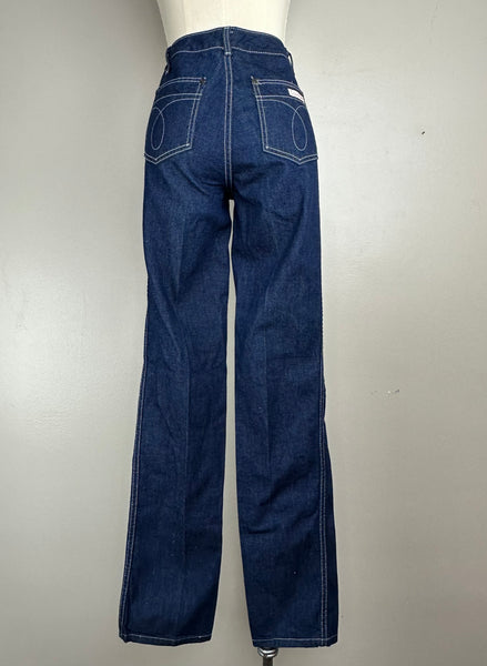 1970s Calvin Klein Blue Jeans, 25