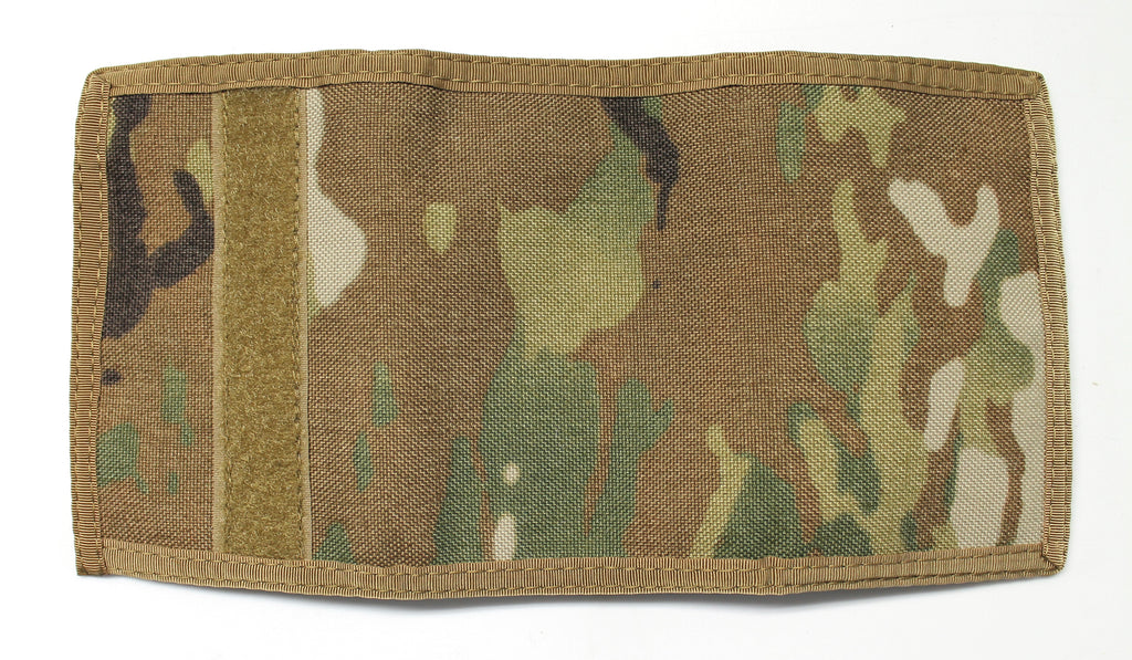 Multi Cam Military Camo Nylon Trifold Wallet by Sprocket - Made in USA ...