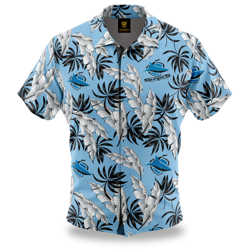 NRL Sharks 'Paradise' Hawaiian Shirt – Ashtabula NZ