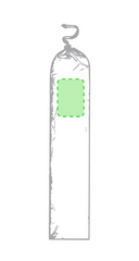 baton de sport pliable caterpil Zone 1 - Sur le sac Zone de marquage max: 40 x 100 mm SÉRIGRAPHIE G (maximale 1 couleur) TRANSFERT SÉRIGRAPHIQUE