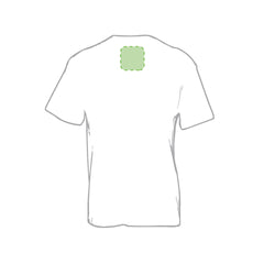 T-Shirt Adulte Couleur Iconic V-Neck Zone 6 - Etiquette dos Zone de marquage max: 100 x 60 mm SÉRIGRAPHIE F (maximale 6 couleurs) TRANSFERT SÉRIGRAPHIQUE (maximale 8 couleurs) GRAVURE TRANSFERT NUMÉRIQUE (FULLCOLOR) GRAVURE BRODERIE P (FULLCOLOR)