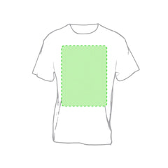 T-Shirt Adulte Couleur "keya" MC150 Zone 1 - Poitrine Zone de marquage max: 330 x 400 mm SÉRIGRAPHIE F (maximale 6 couleurs) TRANSFERT SÉRIGRAPHIQUE (maximale 8 couleurs) GRAVURE TRANSFERT NUMÉRIQUE (FULLCOLOR)
