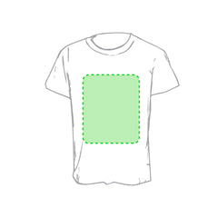 T-Shirt Enfant Blanc "keya" YC150 Zone 4 - Poitrine Zone de marquage max: 330 x 400 mm SÉRIGRAPHIE F (maximale 6 couleurs) TRANSFERT SÉRIGRAPHIQUE (maximale 8 couleurs) GRAVURE QUADRICHROMIE X (Minimum 500 pièces) (FULLCOLOR)