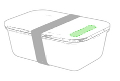 tupperware thadan Zone 1 - Sur un coin du couvercle Zone de marquage max: 60 x 15 mm TAMPOGRAPHIE E et GRAVURE LASER 2