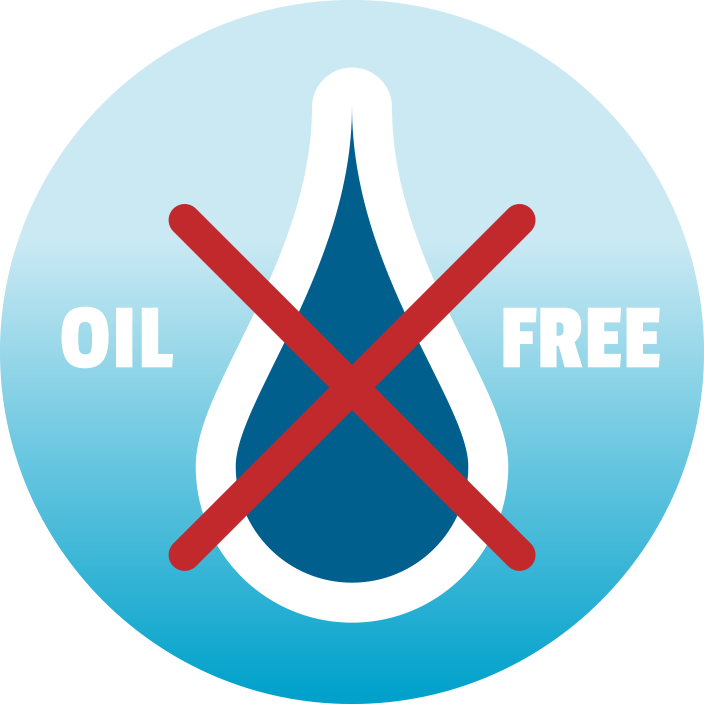 Oil and maintenance free