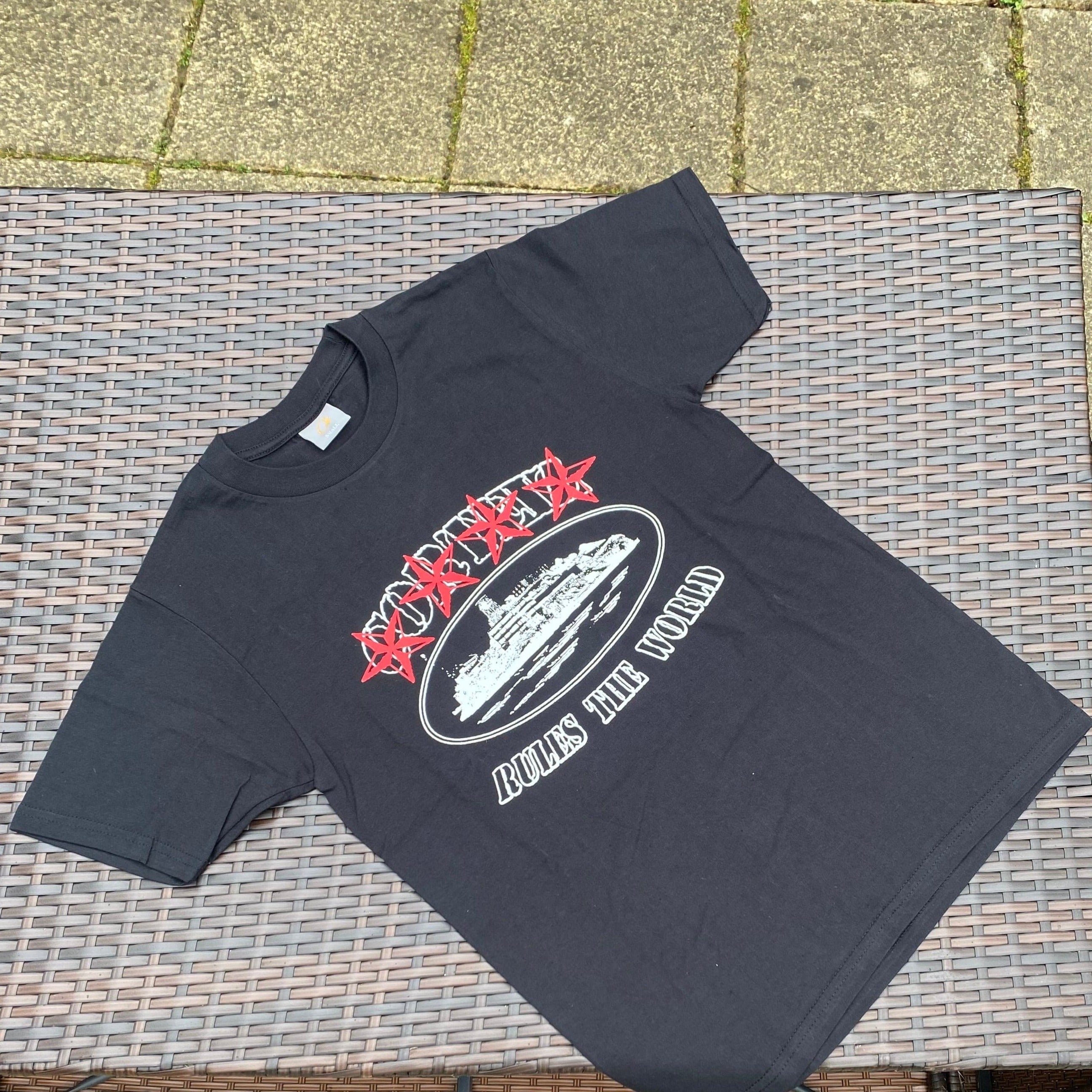 SupremeCorteiz Rules The World Tee Black - Tシャツ/カットソー(半袖 ...