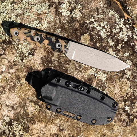 Bushman drop point blade