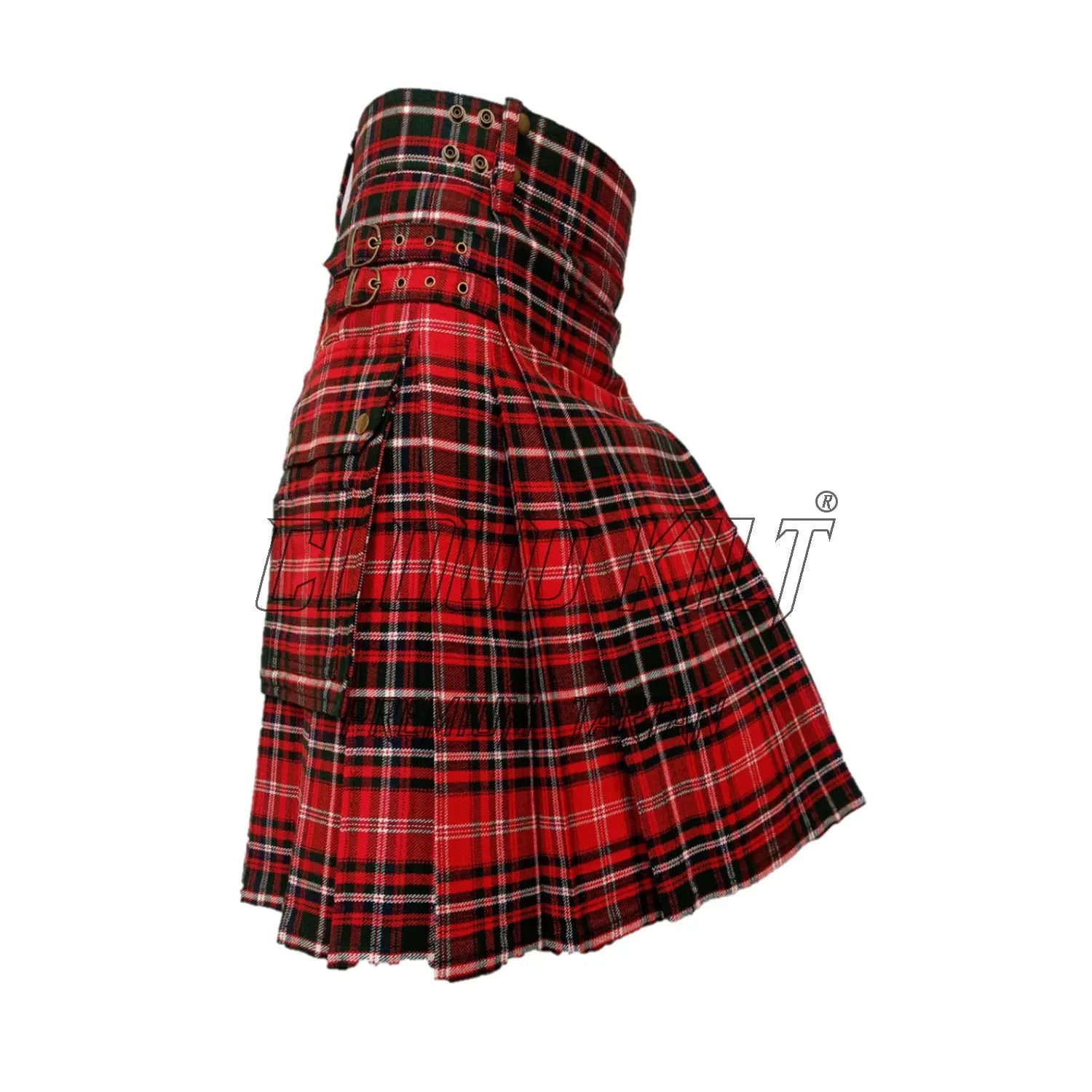 MacDougall Modern Tartan Utility Kilt CLOUD KILT