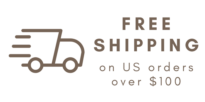 Free Shipping on US orders over $100