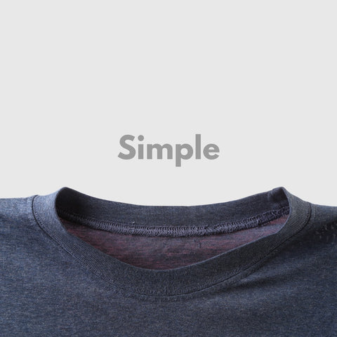 T-shirt Microfiber simple design