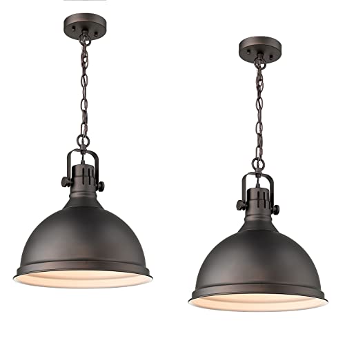 pendant lighting oil rubbed bronze finish