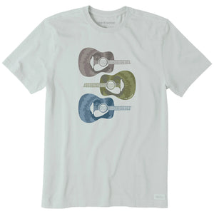 M's S/S Crusher Tee Tie Dye Guitars - Surf, Wind and Fire