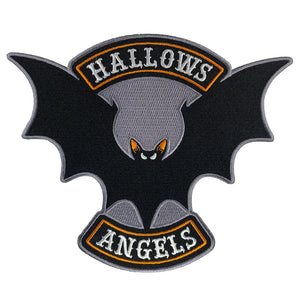 Hallows Angels Vampire Bat Patch, Iron-on - Surf, Wind and Fire