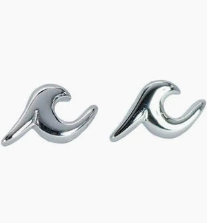 Wave Stud Earrings - Surf, Wind and Fire