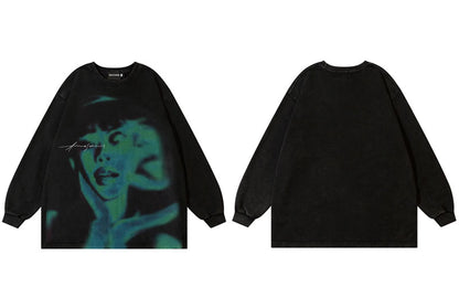 Green Shadow Sweater – Haruja
