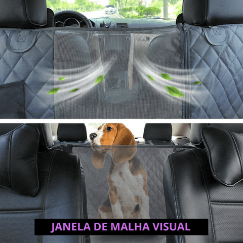 Capa Protetora Para Carros Para Viagem Com Cães e Gatos