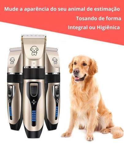 Kit Maquininha Para Tosa Pelos Pet -DICWAY