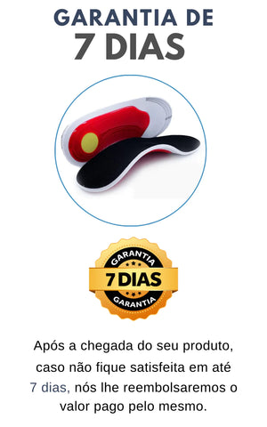 Par de Palmilhas Ortopédica PróConfort® Feliz Importados