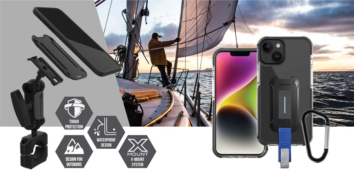 iPhone 14 waterproof case. iPhone 14 shockproof cases. iPhone 14 Military-Grade mountable case. iPhone 14 rugged cover design with best drop proof protection.