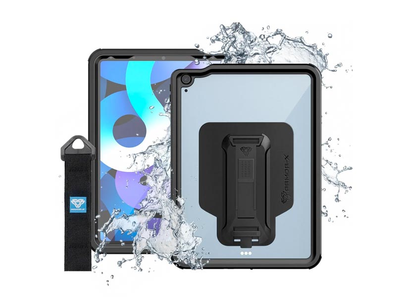 Big Blue Swim School ARMOR-X iPad Air 4 2020 / Air 5 2022 IP68 Waterproof, Shock & Dust Proof Rugged Case.
