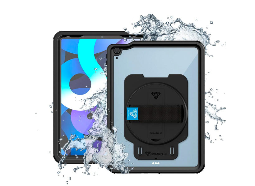 Duke's Root Control ARMOR-X iPad Air 4 2020 / iPad Air 5 2022 IP68 Waterproof, Shock & Dust Proof Rugged Case.
