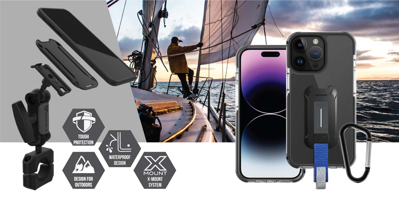 iPhone 14 Pro Max Waterproof / Shockproof Case with mounting solutions –  ARMOR-X