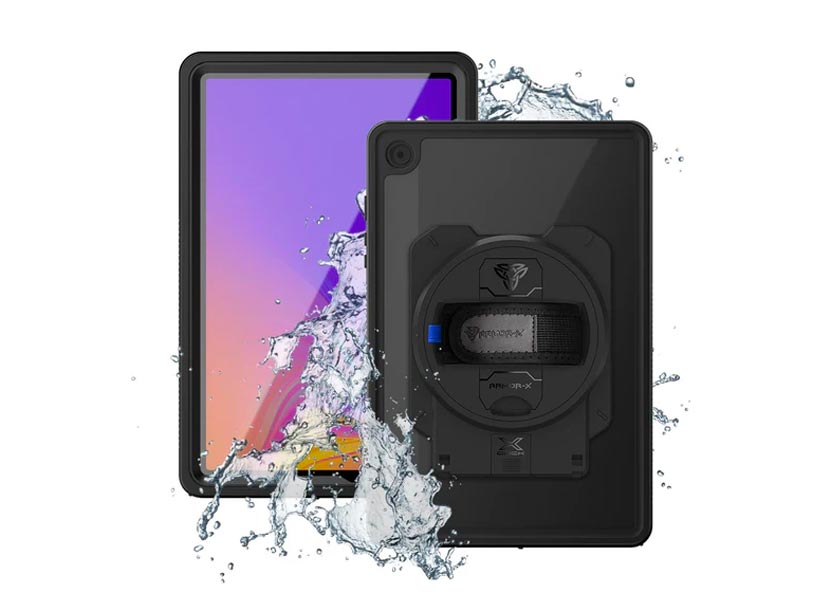 McCallie School ARMOR-X Samsung Galaxy Tab A9+ A9 Plus ( 11" ) SM-X210 / SM-X215 / SM-X216 IP68 Waterproof, Shock & Dust Proof Rugged Case.