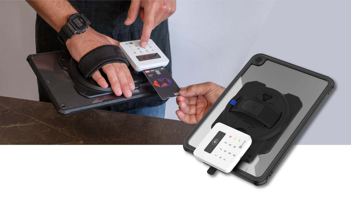 TRANSFORM YOUR IPAD INTO A MOBILE POS WITH ARMOR-X & SUMUP CARD READER
