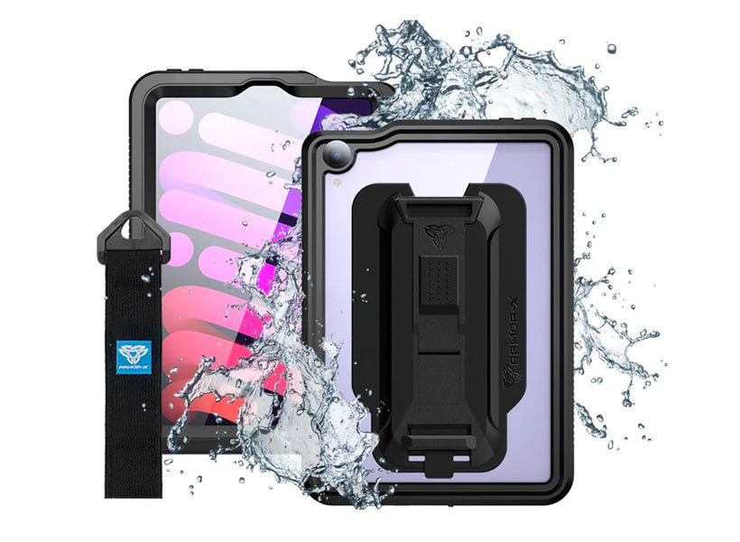 SWCA ARMOR-X iPad mini 6 IP68 Waterproof, Shock & Dust Proof Rugged Case.