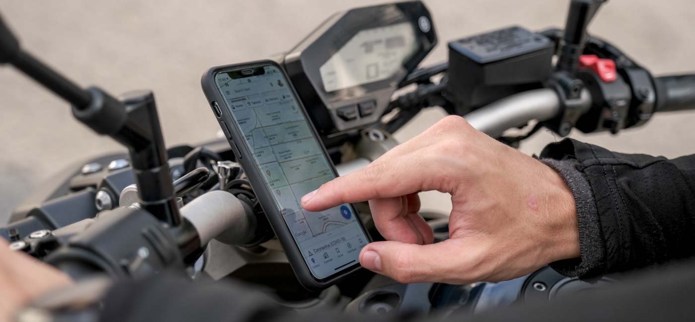 ARMOR-X our design iPhone motorcycle mount 