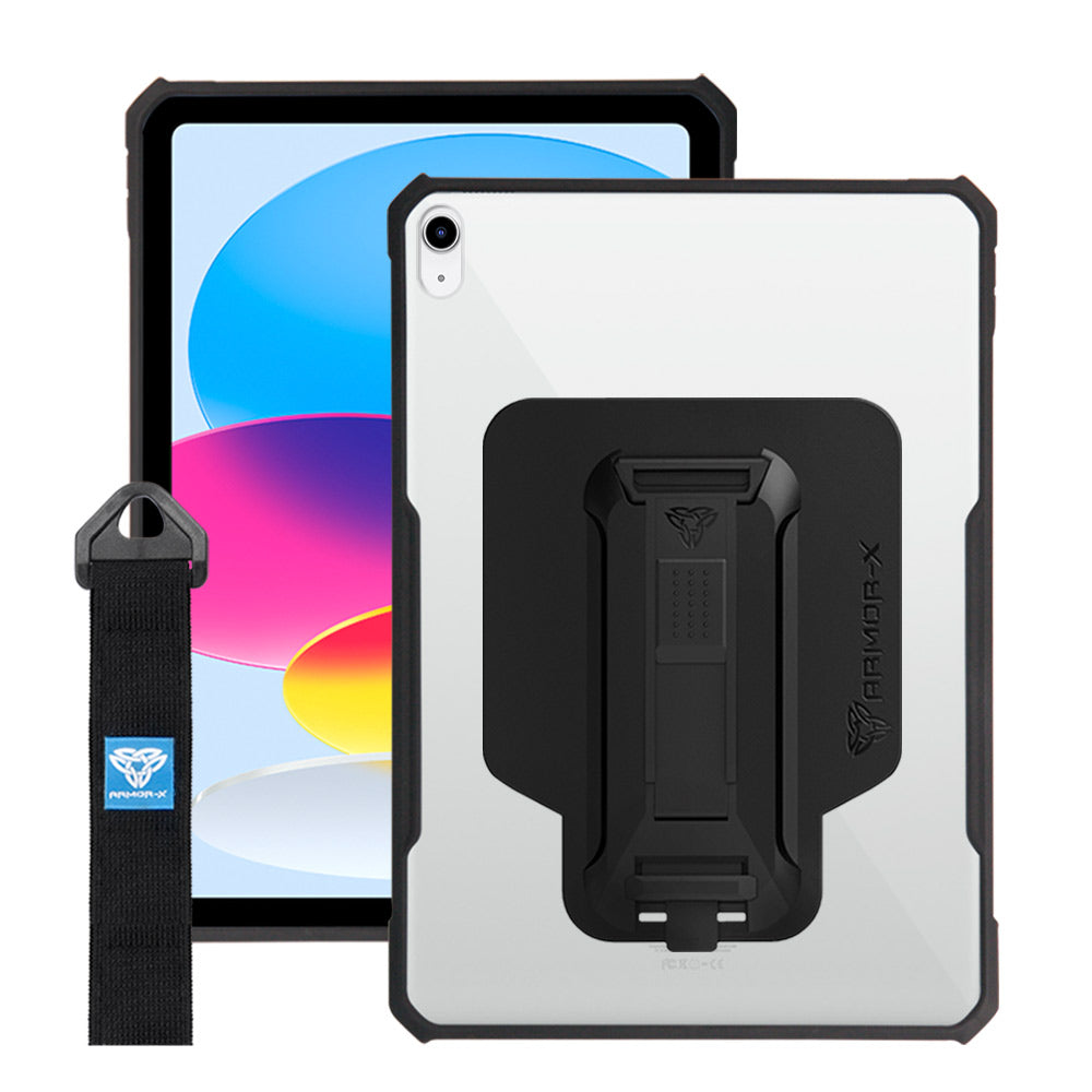 MXS-iPad-M5 | iPad mini 5 | IP68 Waterproof, Shock & Dust Proof Case With  Handstrap & Kickstand & X-Mount